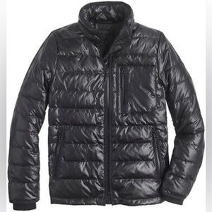 J. Crew Black Puffer Jacket